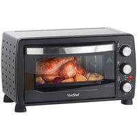 Vonshef 220 volts 19 Liter Toaster oven / Grill 1400 watts with Baking Tray & Wire Rack 220 volt 50 hz 13215 - 220 - Electronics