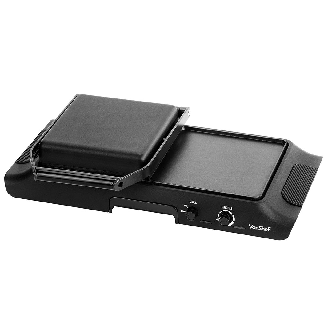 Vonshef 220 Volts 50 Hz Electric Grill, Panini Press and Griddle 13100 - 220 - Electronics