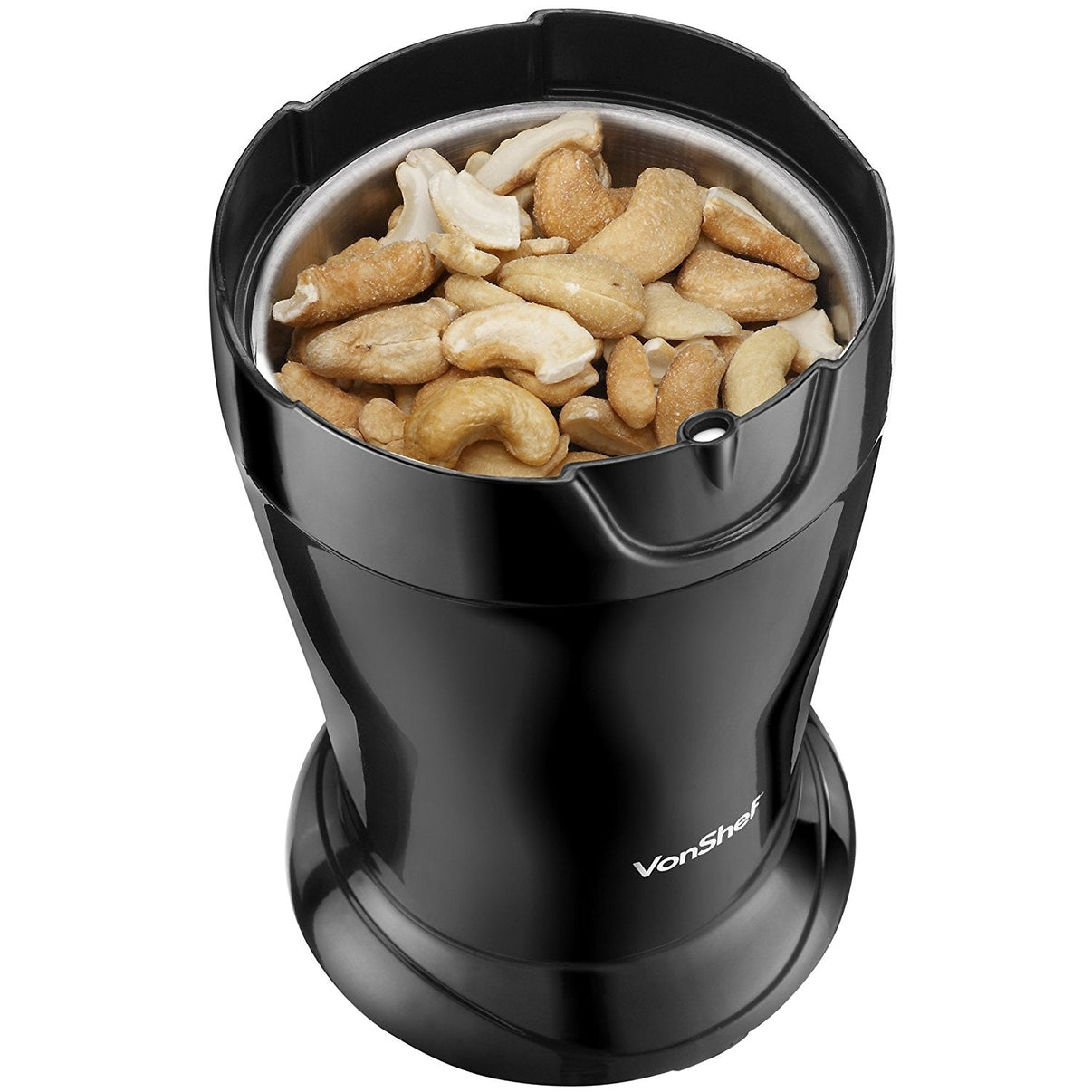 Vonshef 220 volts coffee grinder / spice grinder 220 / 240 volts Stainless steel blades 50 60 hz 13119 - 220 - Electronics