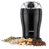 Vonshef 220 volts coffee grinder / spice grinder 220 / 240 volts Stainless steel blades 50 60 hz 13119 - 220 - Electronics
