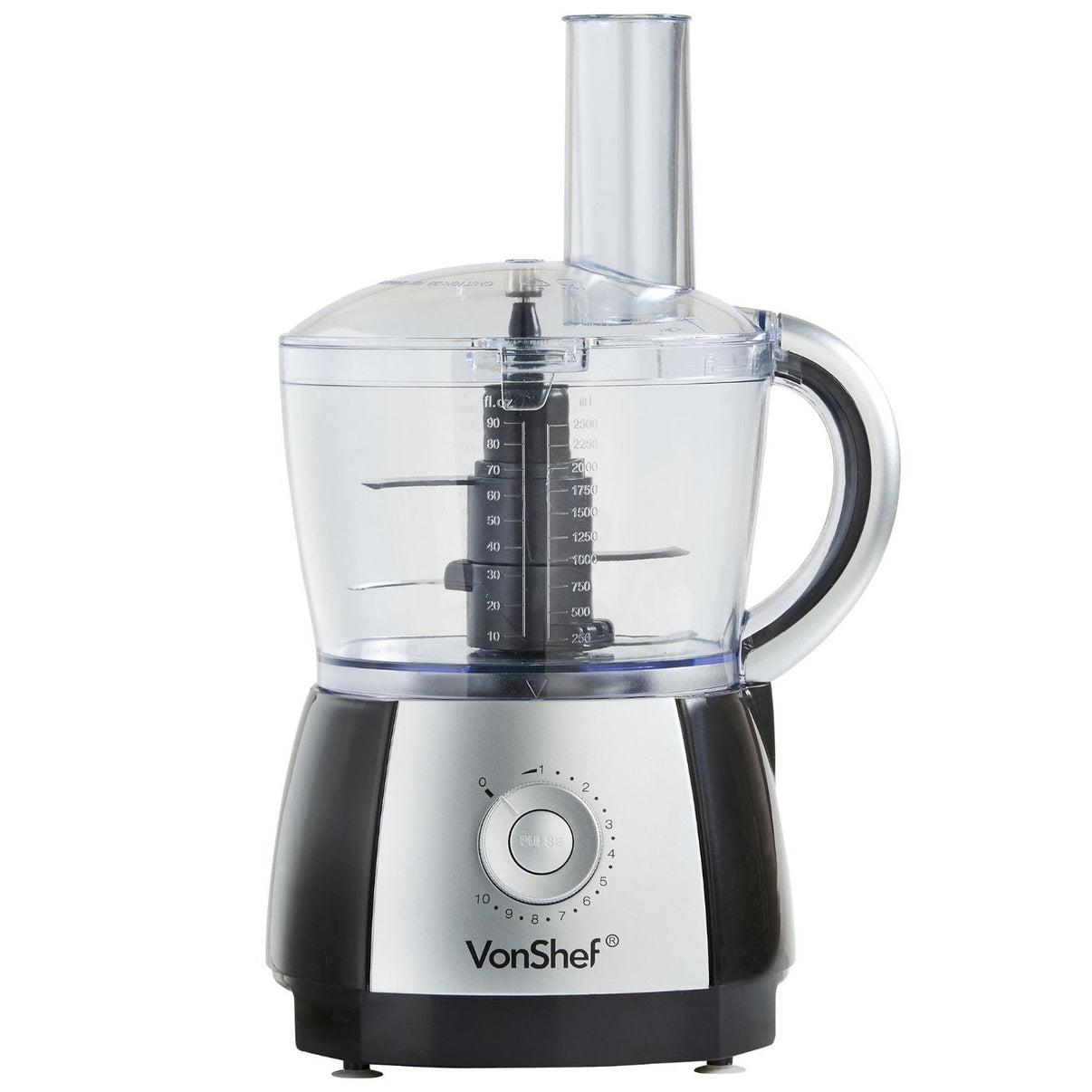 Vonshef 220 volts Food Processor with Juicer attachment 220 240 volt 50 hz 13110 - 220 - Electronics