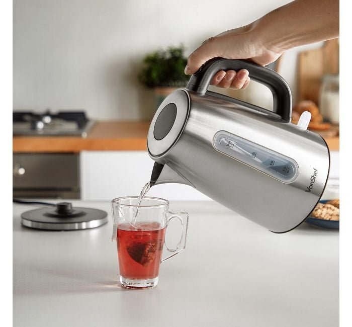 Vonshef 220 volts Kettle stainless steel liter hot water electric