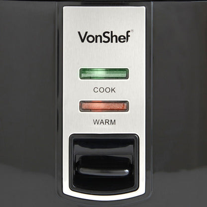 Vonshef 220 volts Rice cooker 1.8 Liter 8 - 10 cups 220 240 volt 50 hz 13263 - 220 - Electronics