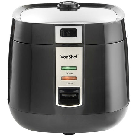Vonshef 220 volts Rice cooker 1.8 Liter 8 - 10 cups 220 240 volt 50 hz 13263 - 220 - Electronics