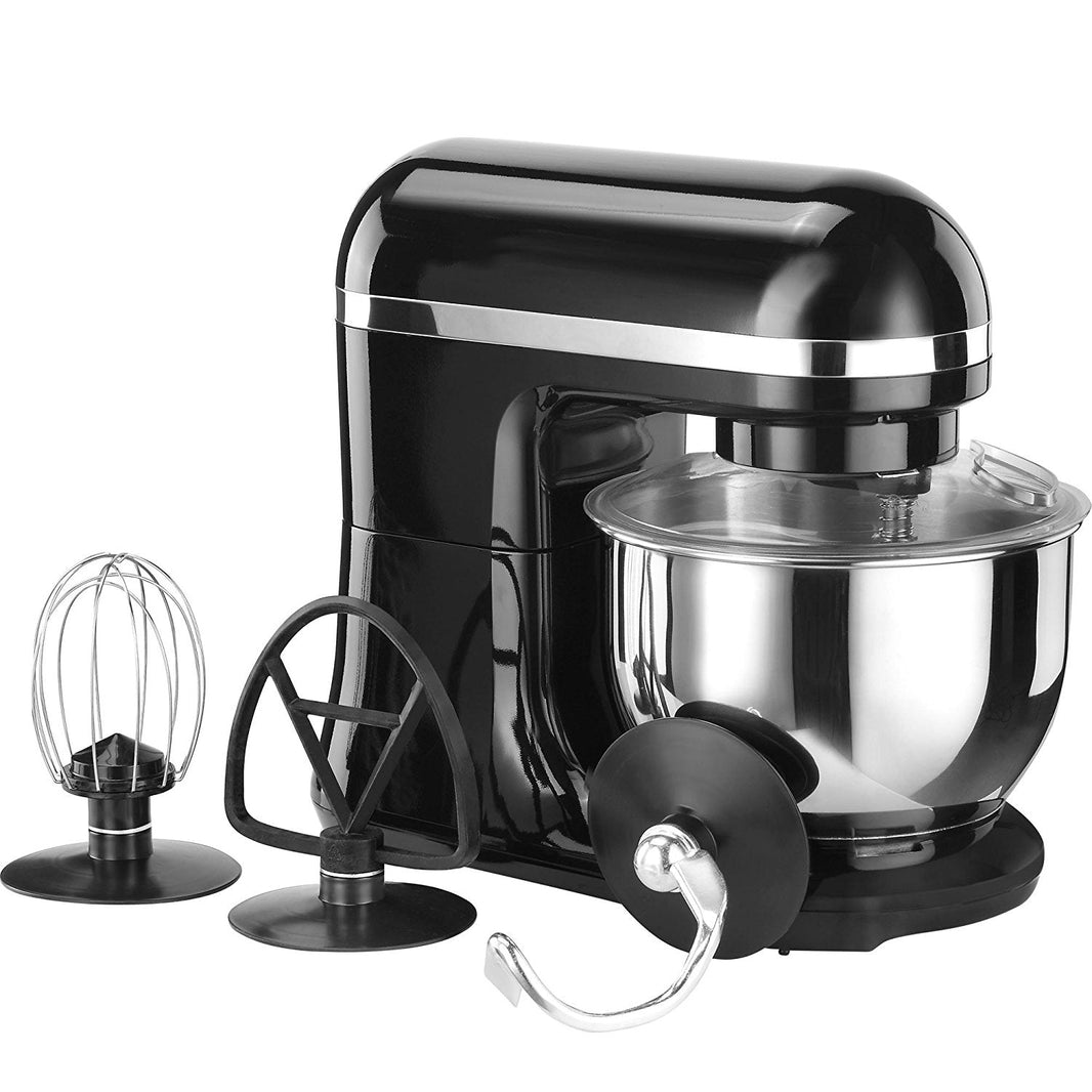 VonShef 220 volts Stand Mixer 650 watts with Dough Hook, Beater, whisk, & Splash Guard 220 240 volt 50 hz 13133 - 220 - Electronics