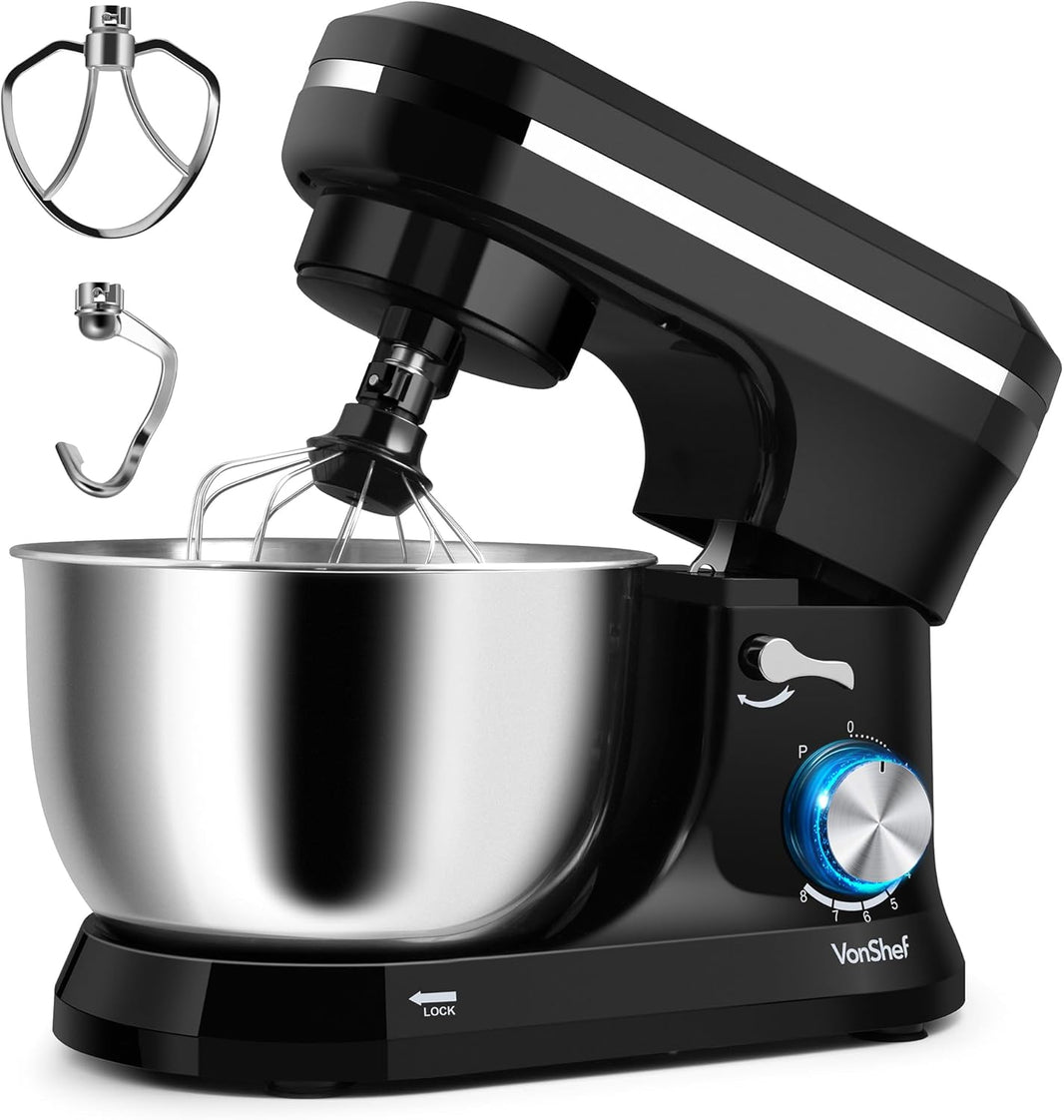 Vonshef 220 volts Stand Mixer heavy duty 1000 watts 220v 50 hz 2000030 - 220v volt electronics