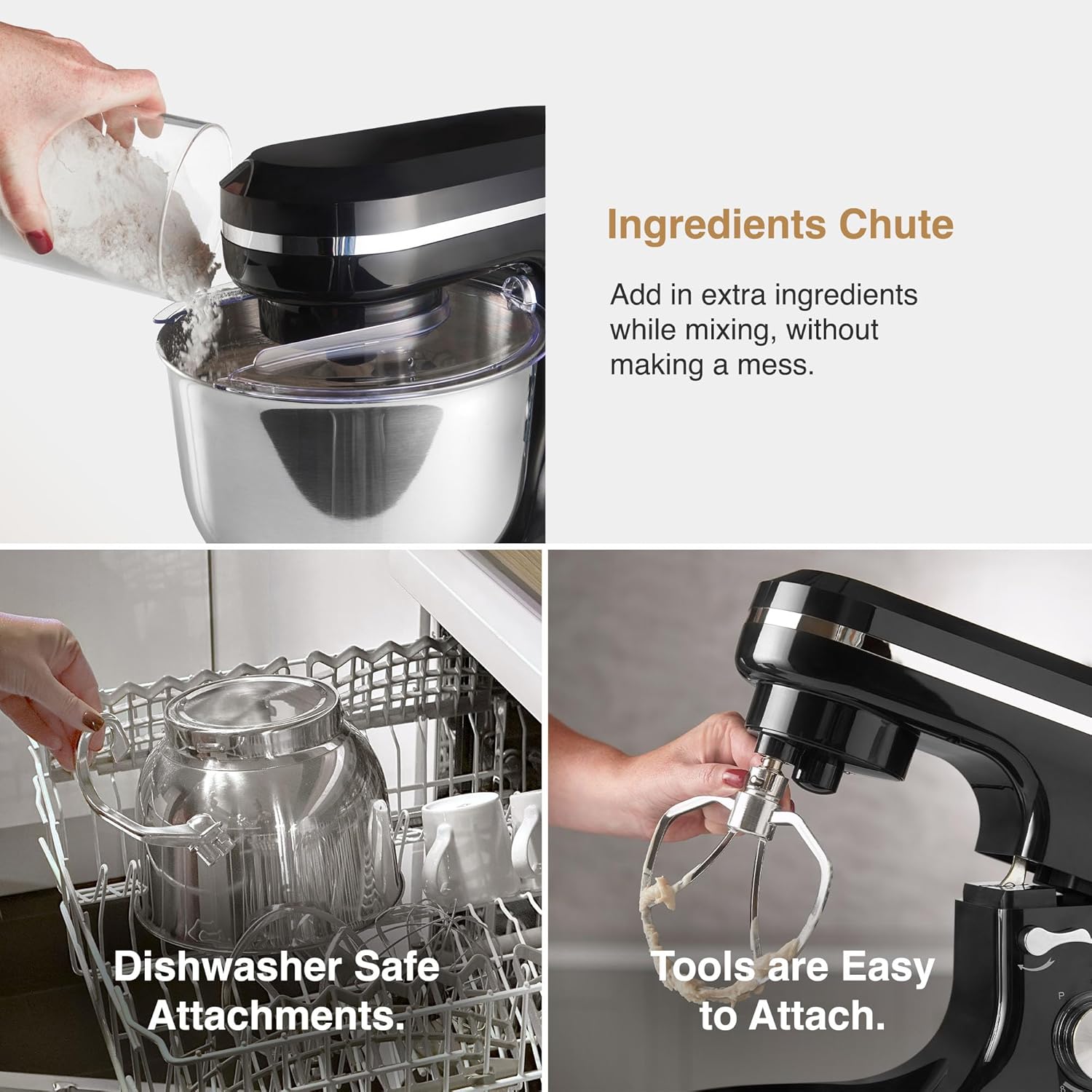 Vonshef 220 volts Stand Mixer heavy duty 1000 watts 220v 50 hz 2000030 - 220v volt electronics