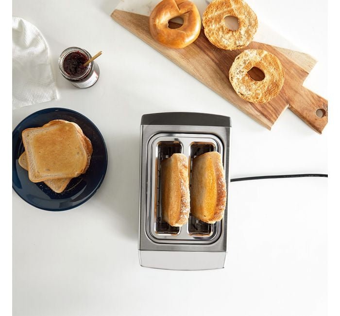 Vonshef 220 volts Toaster Stainless steel 2 slice 2000132 220v 240 volts - 220 - Electronics