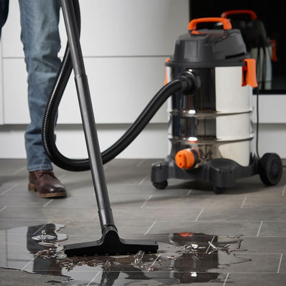 Vonshef 220 volts wet dry shopvac drum vacuum 30 LIter capacity 220v 240 volts 50 hz 15187 - 220 - Electronics