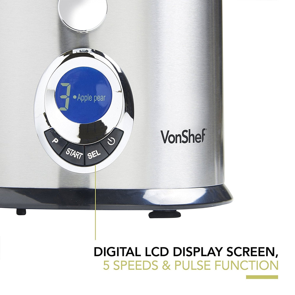 VonShef 3 - in - 1 Juicer, Blender, & Grinder for 220 Volts 13187 - 220 - Electronics