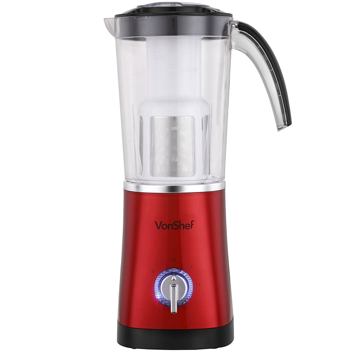 Vonshef Blender Juicer Grinder and Smoothie Maker for 220 - 240 Volts & 50 hz 13185 - 220 - Electronics