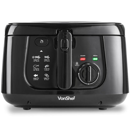 Vonshef Deep Fryer 2.5 Liters 13375 220 - 240 Volts - 220 - Electronics