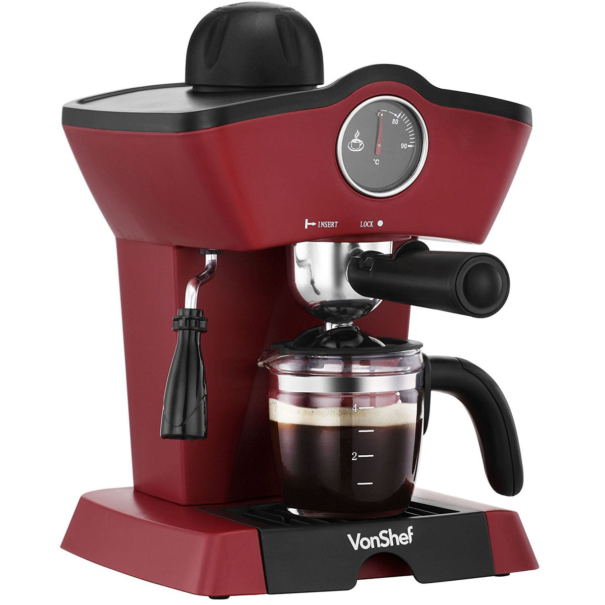 VonshefEuropeanEspresso&CoffeeMakerfor220/240Volts13190
