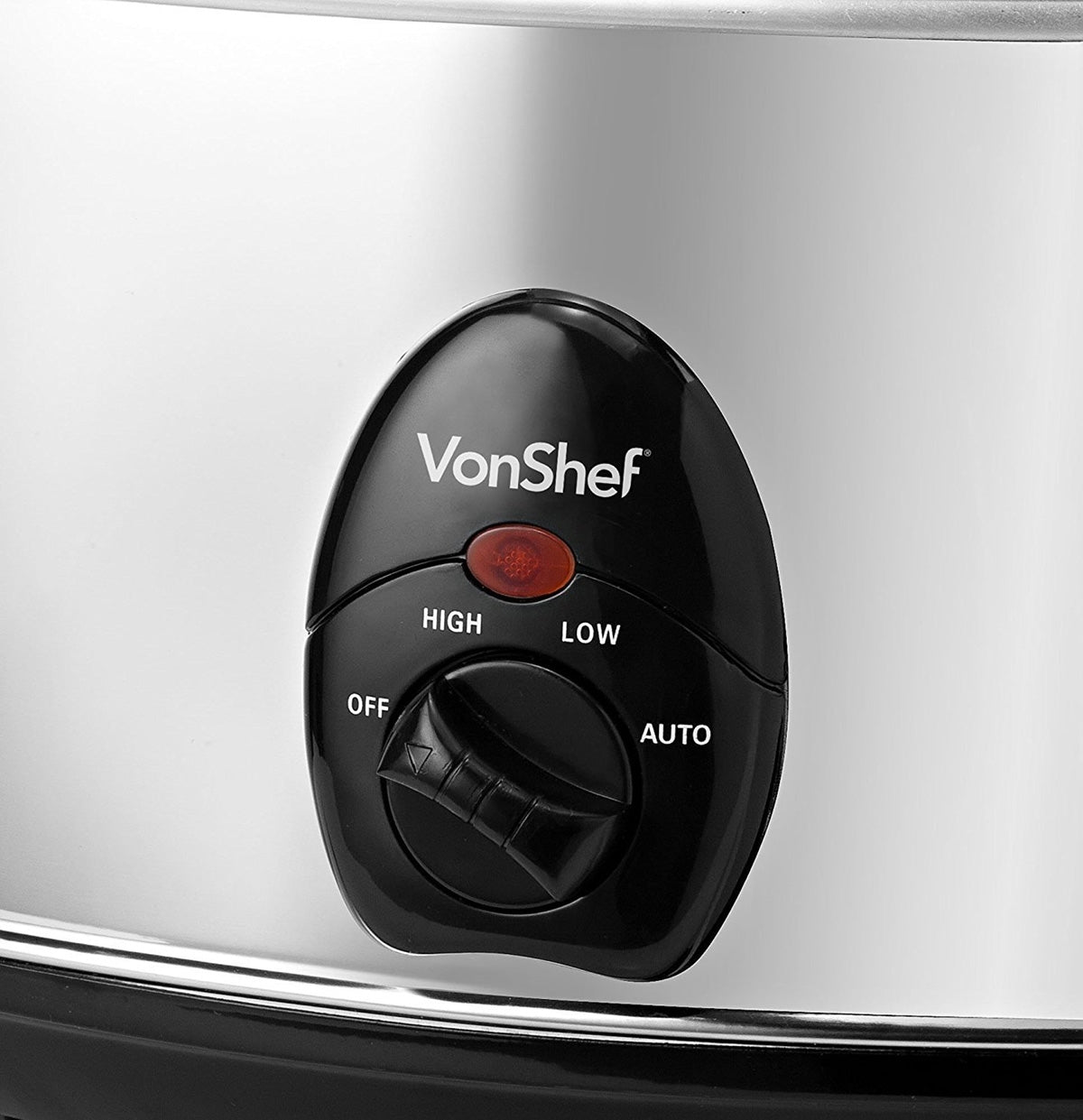 VonShef Slow Cooker 3.5 Liter Crockpot for 220/240 Volts - 220 - Electronics