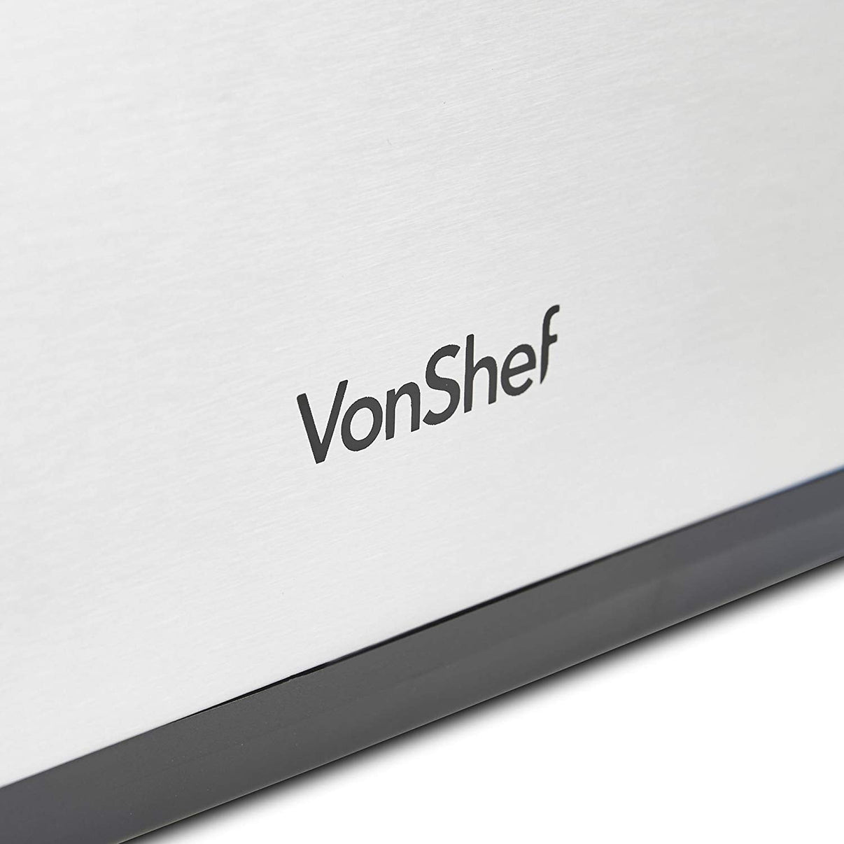 Vonshef Toaster 2 - Slice Stainless Steel 13374 220 - 240 Volts - 220 - Electronics