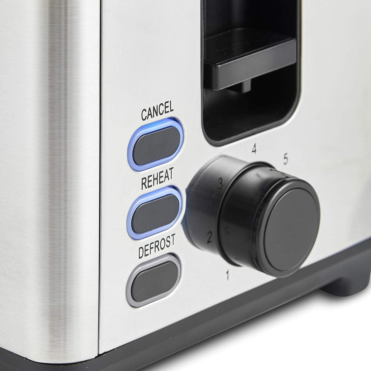 Vonshef Toaster 2 - Slice Stainless Steel 13374 220 - 240 Volts - 220 - Electronics