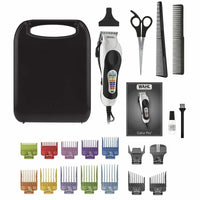 Wahl 220 volts Hair Clipper made in USA Complete Set 79752 - 058 Deluxe Grooming Pro 21 PCS Hair - Cutting Kit 220v 240 volts 50 hz - 220 - Electronics