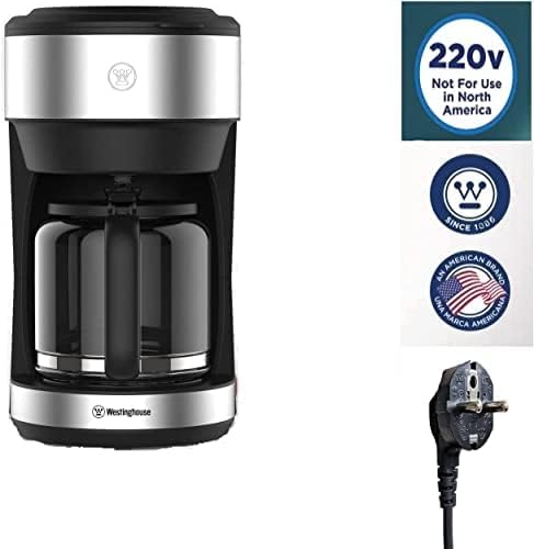 Westinghouse 220 volt 8 - 10 cup coffee maker WKCM621SS 220v 240 volts coffee maker - 220 - Electronics