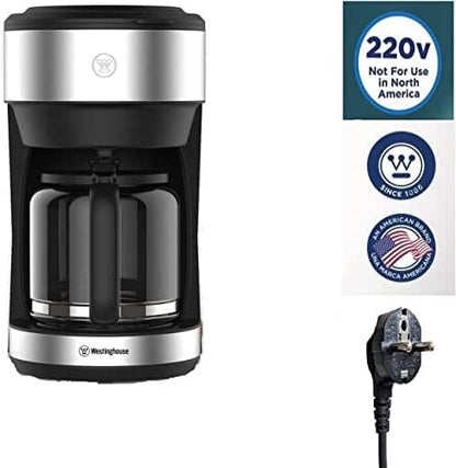 Westinghouse 220 volt 8 - 10 cup coffee maker WKCM621SS 220v 240 volts coffee maker - 220 - Electronics