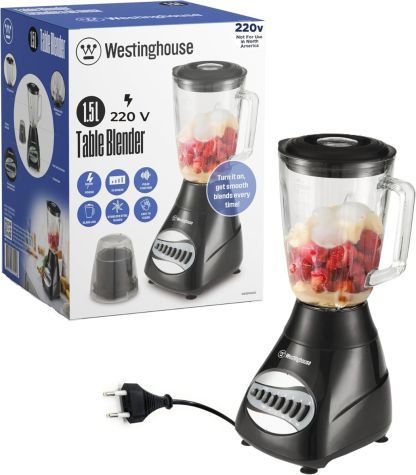 Westinghouse 220 Volt Blender WKBEPNG83 with 10 Speed and spice coffee grinder 220v 240 Volts - 220 - Electronics