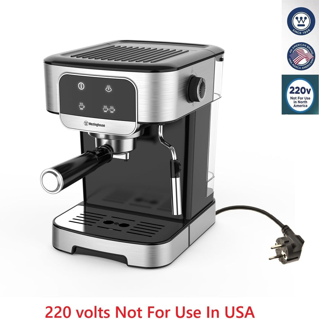 Westinghouse 220 volt espresso cappuccino maker 220v 240 volts WKCMA612 - 220 - Electronics