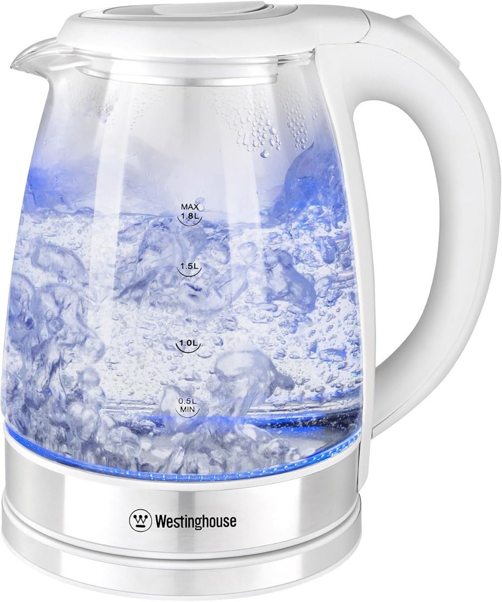 Westinghouse 220 volt glass kettle cordless 1.7 Liters 220v 240 volts - 220 - Electronics