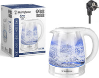 Westinghouse 220 volt glass kettle cordless 1.7 Liters 220v 240 volts - 220 - Electronics