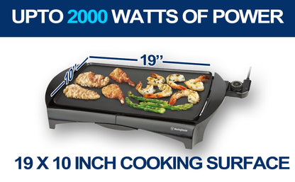 Westinghouse 220 volt griddle Family Size grill 220 Volts WKGL2456 220v 240 volts - 220 - Electronics