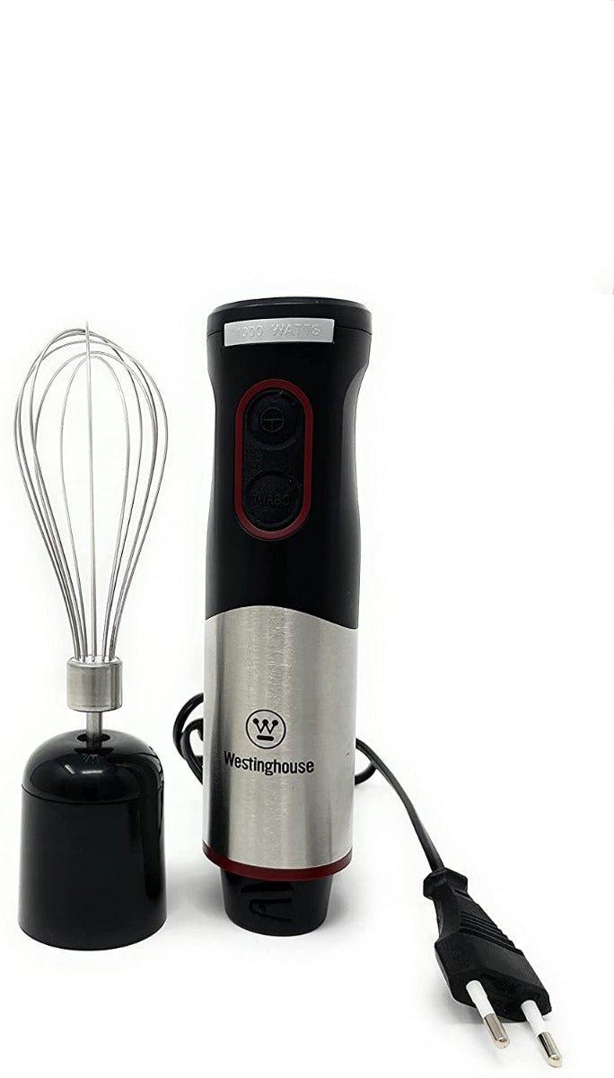 Westinghouse 220 Volt Hand Blender 1000W - 3 in 1 Hand Blender for Blend Chop Whisk 220v 240 volts WKHBC004 - 220 - Electronics