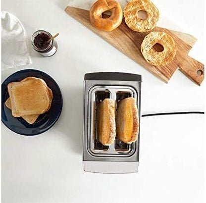 Westinghouse 220 Volt Toaster Stainless Steel 2 Slice Removable Warming Rack WKTTCB850SS - 220 - Electronics