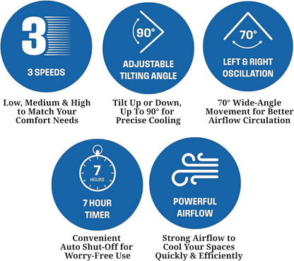 Westinghouse 220 Volt Triple tower fan with oscillating pedestal 220v 240 volts with remote - 220v volt electronics