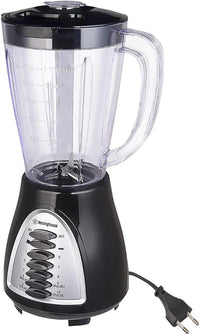 Westinghouse 220 Volts Blender WKBE1008BA 10 Speed Pulse Rotation Stainless Steel Blade With Glass Jar 220 - 240 Volts - 220 - Electronics