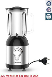 Westinghouse 220 volts Blender WKBE222SS - 220v 240 volts 600 watts with pulse function - 220 - Electronics