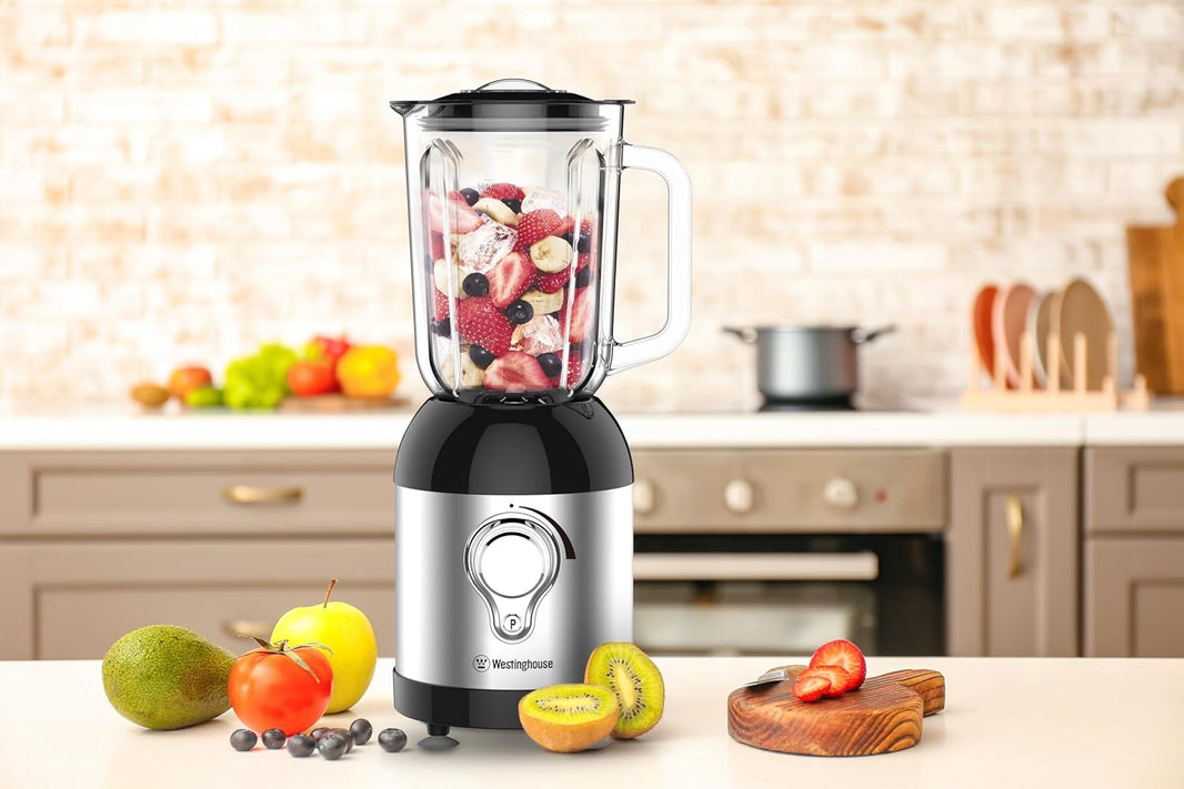 Westinghouse 220 volts Blender WKBE222SS - 220v 240 volts 600 watts with pulse function - 220 - Electronics