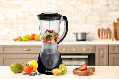 Westinghouse 220 Volts Blender WKBECW22 4 Speeds and Pulse Function - Mini Dry spice Grinder Attachment - Stainless Steel Blade Bundle 220v 240 volts - 220 - Electronics