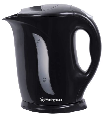 Westinghouse 220 volts kettle Cordless Jug Kettle 1.7 litre 220 240 volts - Black Auto Shut Off WKWKBM9198 - 220 - Electronics
