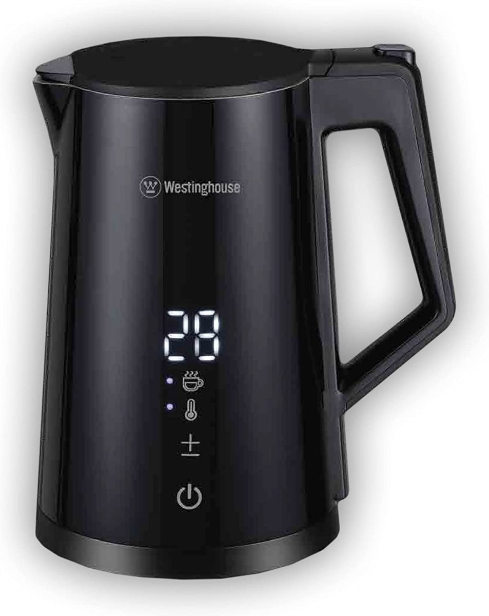 Westinghouse 220 volts Kettle Double Wall Variable Temperature kettle - Stainless steel interior and cool touch exterior 1.7 Liter 220v 240 volt model WKWK3815 9030 - 220 - Electronics