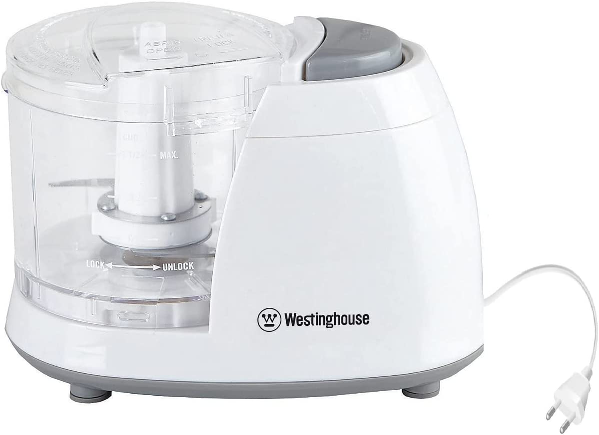 Westinghouse 220 volts Mini Chopper Food Processor Food Chopper 220v 240 volts 50 hz / WKMCG001WH - 220 - Electronics