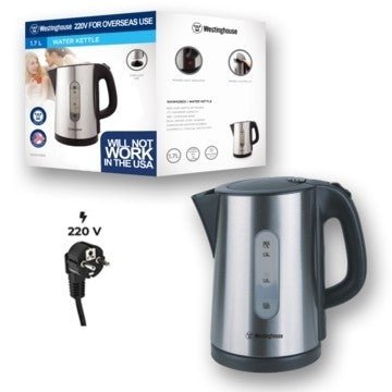 Westinghouse 220 volts Toaster, Coffee maker, and Kettle package 220v 240 volt - 220 - Electronics