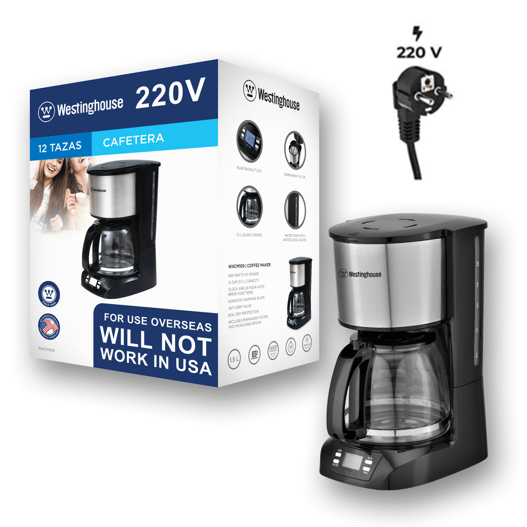 Westinghouse 220 volts Toaster, Coffee maker, and Kettle package 220v 240 volt - 220 - Electronics