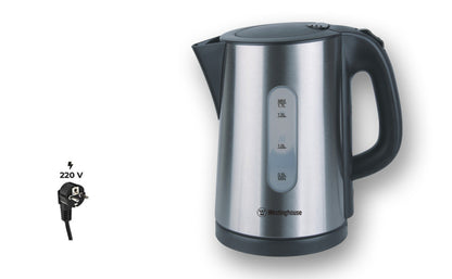 Westinghouse Brushed Stainless Cordless Jug Kettle 220 V 1.7Litre WKWK0805 / 17802 Auto Shut Off - 220 - Electronics