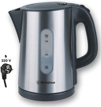 Westinghouse Brushed Stainless Cordless Jug Kettle 220 V 1.7Litre WKWK0805 / 17802 Auto Shut Off - 220 - Electronics