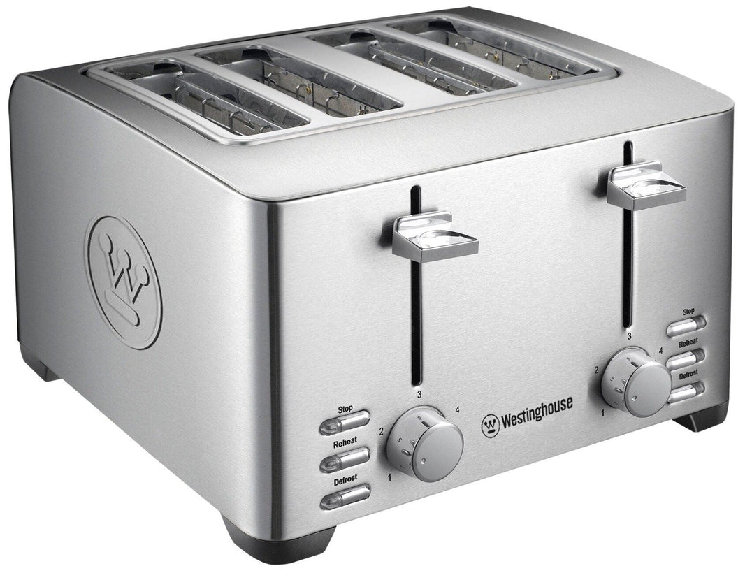 Westinghouse WKTT3012 220 volts 4 Slice toaster 220v 240 volts Stainless steel - 220 - Electronics