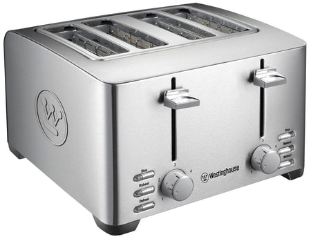 Westinghouse WKTT3012 220 volts 4 Slice toaster 220v 240 volts Stainless steel - 220 - Electronics