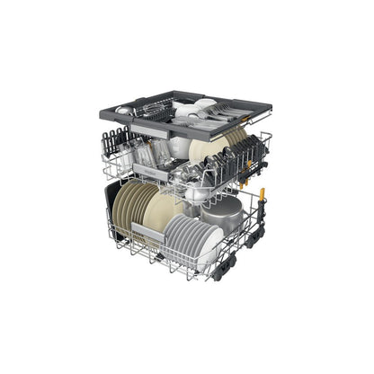 Whirlpool 220 volt dishwasher 3 Racks 15 place settings built in under counter 220v 50hz 240 volt - 220 - Electronics