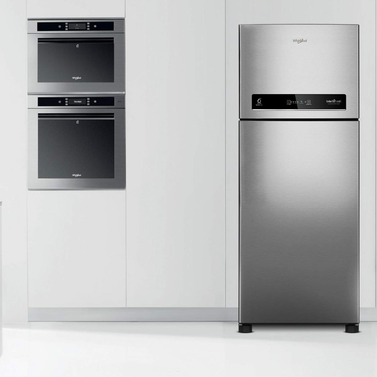 Whirlpool 220 volt top freezer refrigerator IF278INV Fridge Silver 220v 240 volts 50 hz - 220 - Electronics