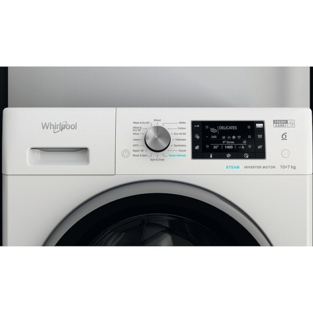 Whirlpool 220 volts 10 kg washer dryer combo 220v 240 volts 50 hz - 220 - Electronics