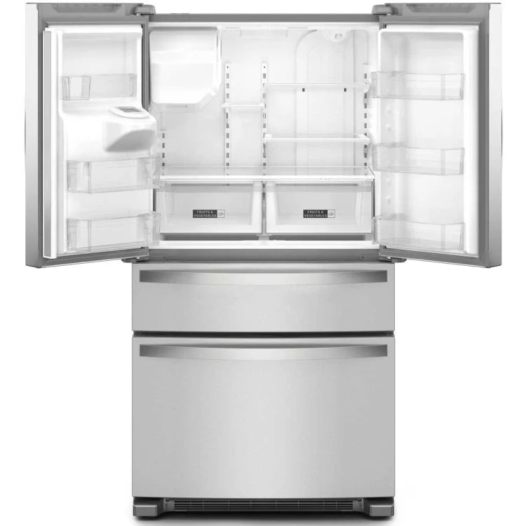 Whirlpool 220 Volts 50 Hz Refrigerator 4 - Door French Door with 24.5 Cu Ft Stainless Steel Finish WRMF3636S220v - 220v volt electronics