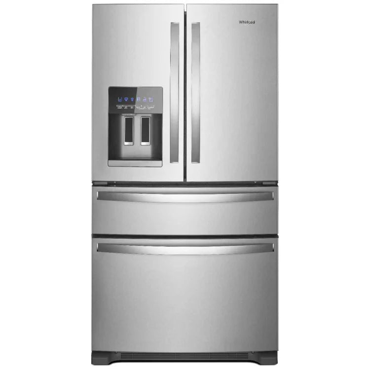 Whirlpool 220 Volts 50 Hz Refrigerator 4 - Door French Door with 24.5 Cu Ft Stainless Steel Finish WRMF3636S220v - 220v volt electronics