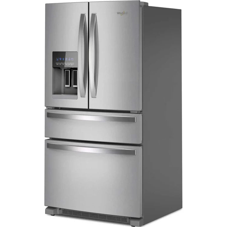 Whirlpool 220 Volts 50 Hz Refrigerator 4 - Door French Door with 24.5 Cu Ft Stainless Steel Finish WRMF3636S220v - 220v volt electronics